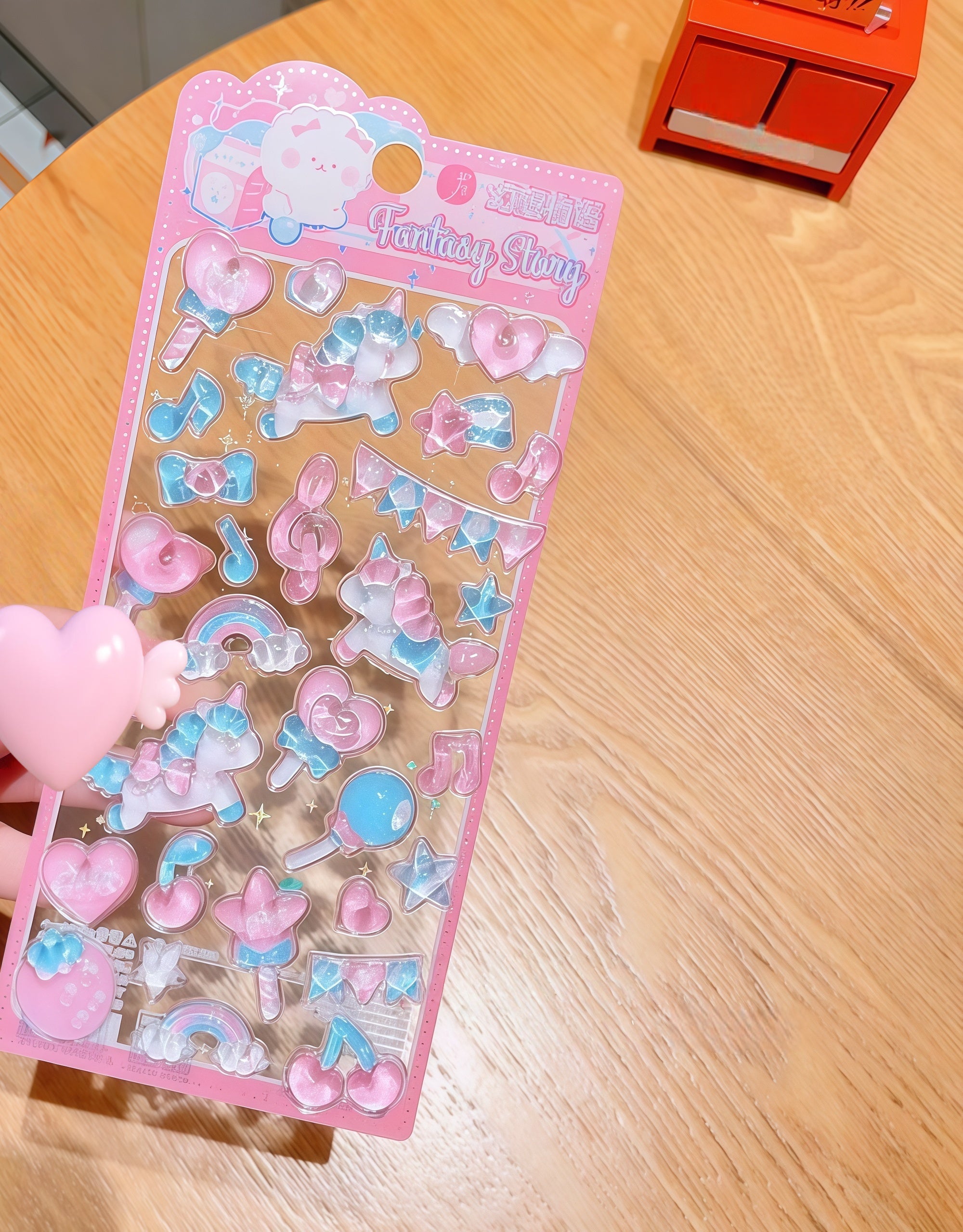 💎 CCシリーズ💎キラキラガラス風シール